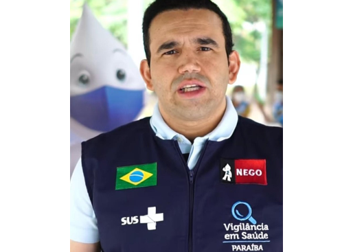 Secretário de Saúde da Paraíba, Dr. Jhony Bezerra.
